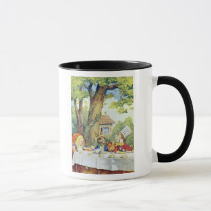Das wütenden der Tee-Party des Hutmachers Tasse