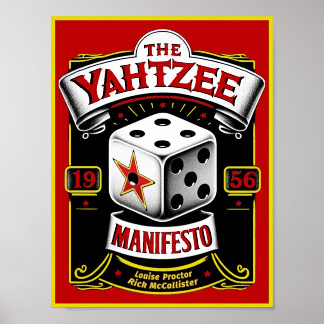 Das Yahtzee Manifesto Poster (Vorne)