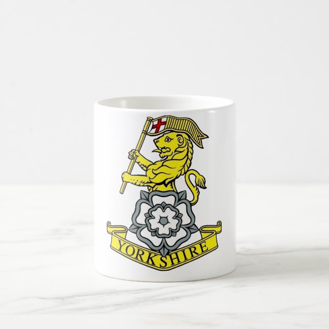 Das Yorkshire-Regiment Kaffeetasse (Mittel)