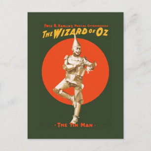 Das Zauberer von Oz Musical Extravaganza Postkarte