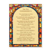 Das Zehn Gebote Magnet