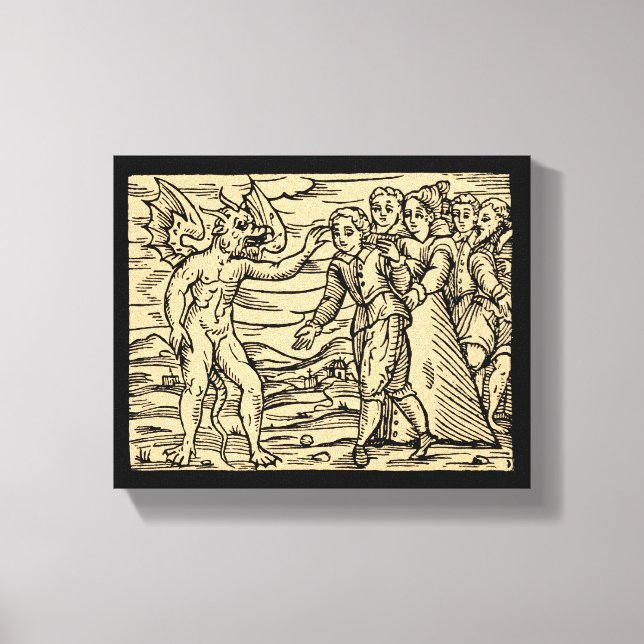 Das Zeichen der Bestie 8x10 Leinwanddruck (Vorderseite)