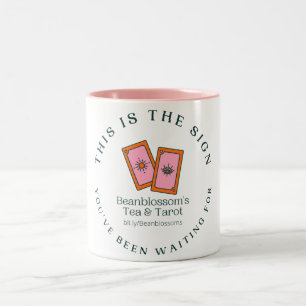 Das Zeichen, für das Sie Gewartet wurden - FrauenT Zweifarbige Tasse