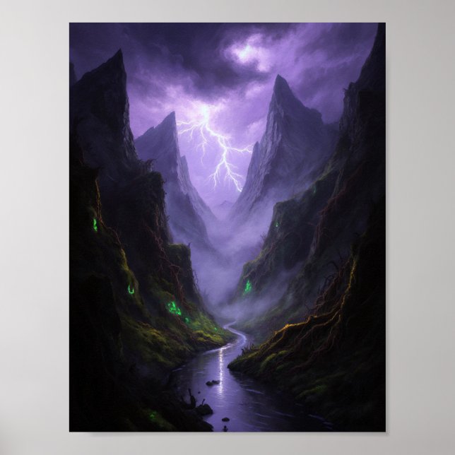 Das zerschmetterte Vale Poster (Vorne)