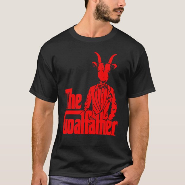 Das Ziegentier Lover Funny T-Shirt (Vorderseite)