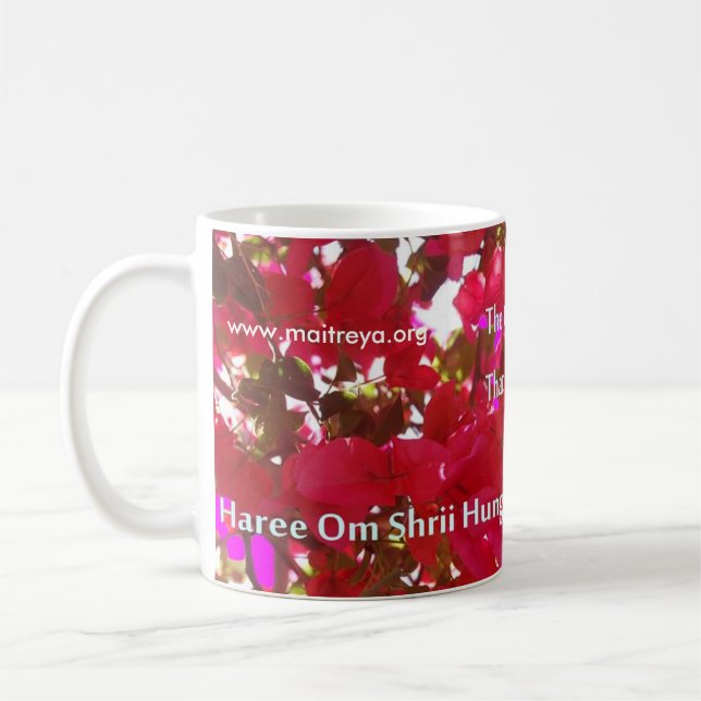 Das Ziel des Lebens Kaffeetasse (Links)