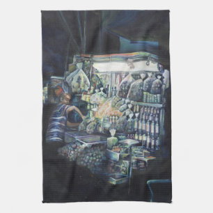 Das Ziel verschoben.Singapur Geschirrtuch