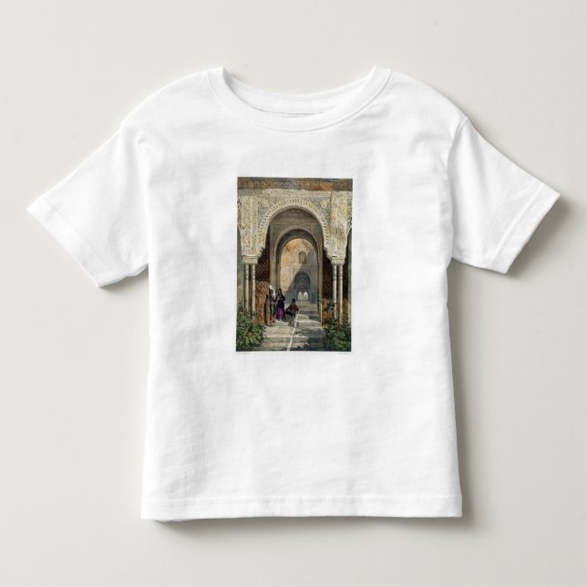 Das Zimmer der zwei Schwestern der Alhambra, Grana Kleinkind T-shirt (Vorderseite)