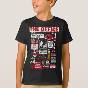 Das Zitat des Büros verschmilzt Vintage Laune T-Shirt