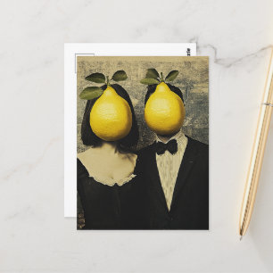 Das Zitronenvolk Postkarte
