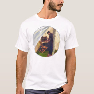 Das zivile Zelt des Kriegs-Offiziers T-Shirt