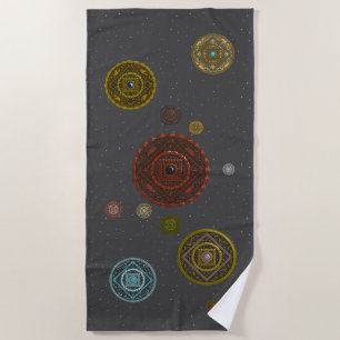 Das Zodiac Beach Handtuch