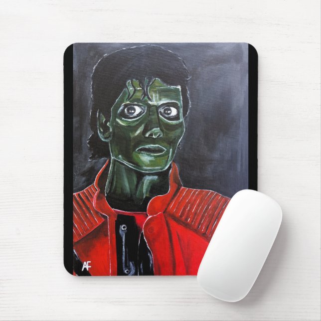 Das Zombie-Gemälde von Alfred Fox Mousepad (Mit Mouse)