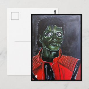 Das Zombie-Gemälde von Alfred Fox Postkarte