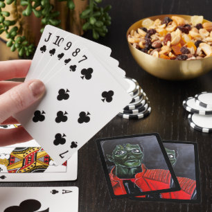 Das Zombie-Gemälde von Alfred Fox Spielkarten