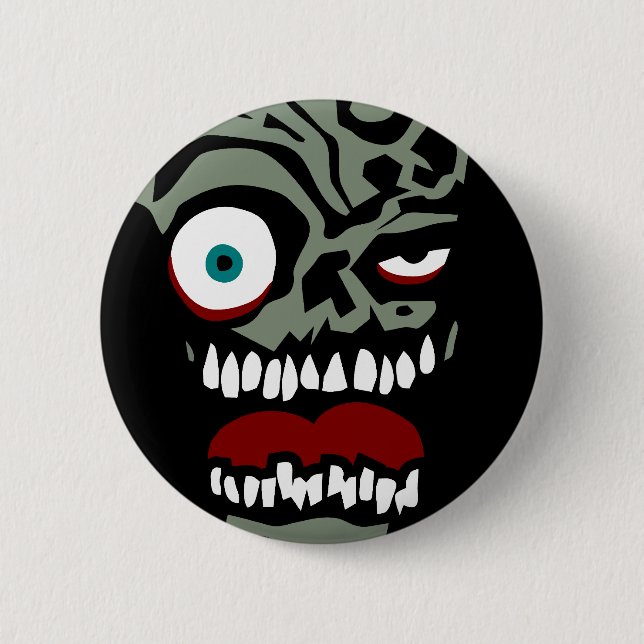 Das Zombiegesicht des Schicksals Button (Vorderseite)