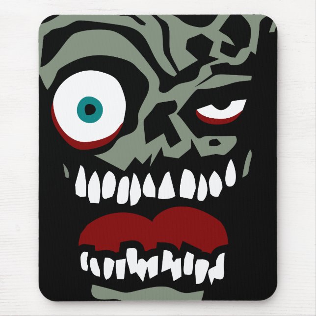 Das Zombiegesicht des Schicksals Mousepad (Vorne)