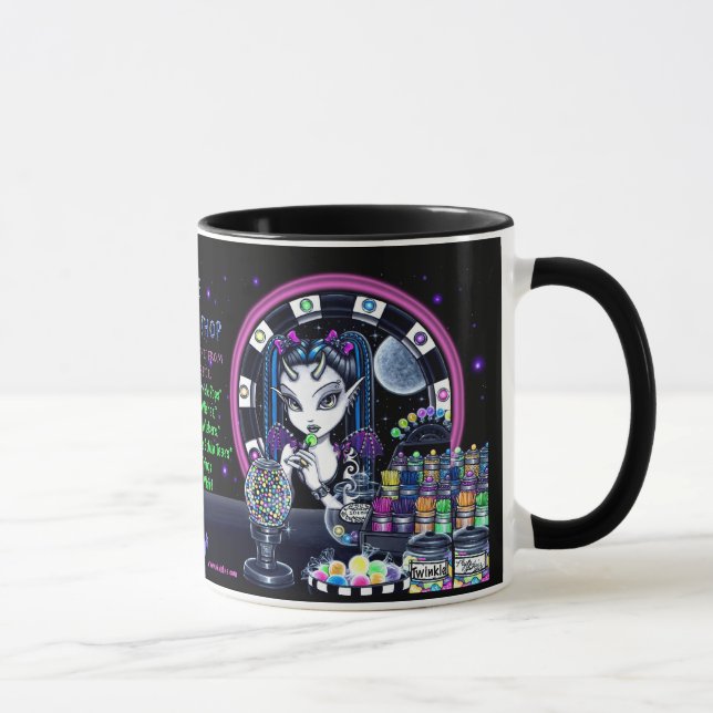 "Das Zuckergeschäfts-" Süßigkeit Fairie Tasse (Rechts)