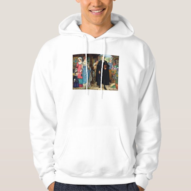 Das Zufallstreffen um 1907 von Kate Elizabeth Bunc Hoodie (Vorderseite)