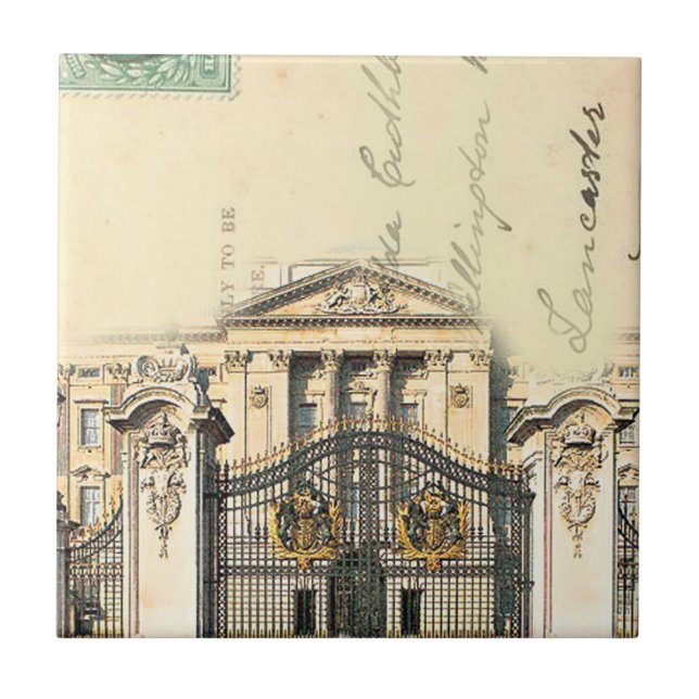 Das Zuhause der Queen Fliese (Vorderseite)