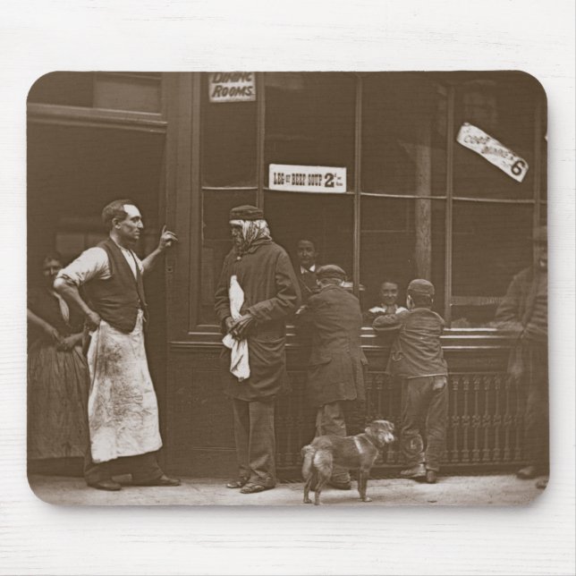 "Das Zuhause" eines Convicts, 1876-77 Mousepad (Vorne)