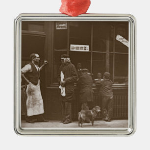 "Das Zuhause" eines Convicts, 1876-77 Ornament Aus Metall