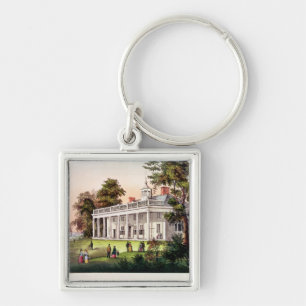 Das Zuhause von George Washington Schlüsselanhänger