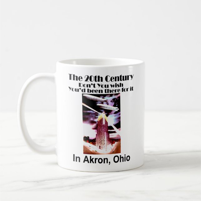 Das zukünftige = Arron, Ohio? Kaffeetasse (Links)