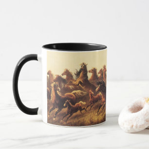 Das Zureiten wilder Pferde von James Walker Tasse