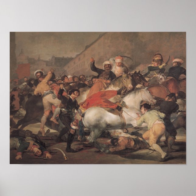 Das Zweite des Aufstandes gegen die Mameluke Poster (Vorne)