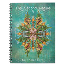 Das zweite Nature-Tarot-Journal personalisieren Notizblock