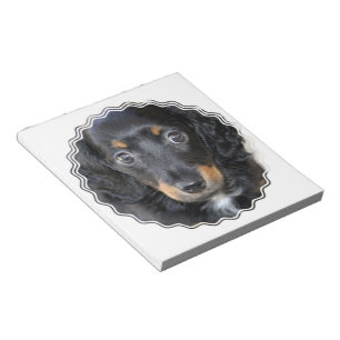 Daschund Hündchen-Notizblock Notizblock