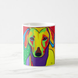 Daschund Kaffeetasse