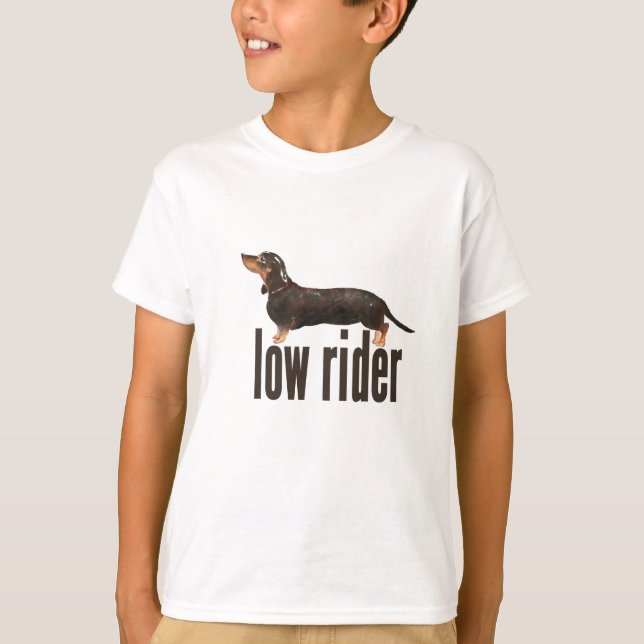 Daschund Wurst-Hund T-Shirt (Vorderseite)