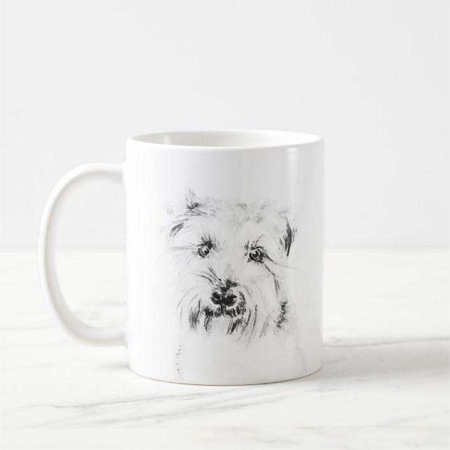 Dash der Hund Kaffeetasse (Links)
