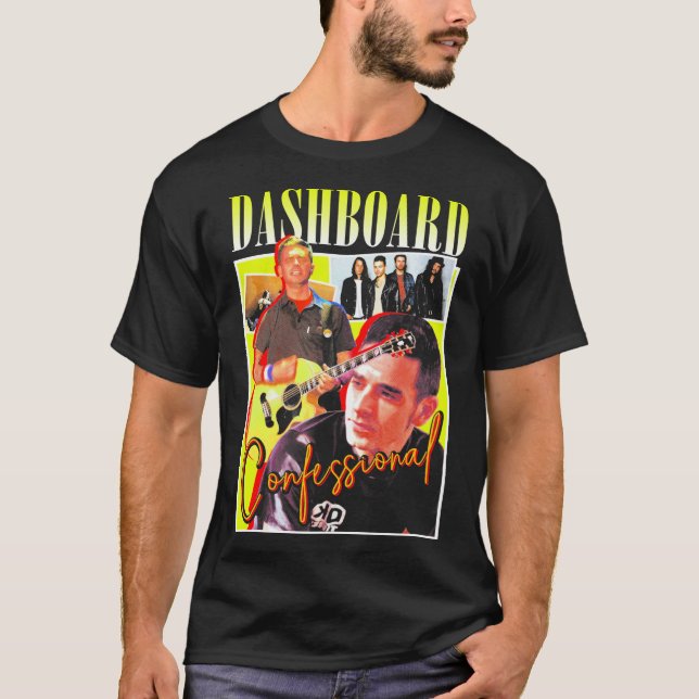 Dashboard Confessional Classic 90er Classic T - Sh T-Shirt (Vorderseite)