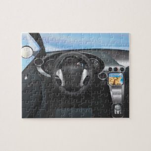 Dashboard für Sportwagen