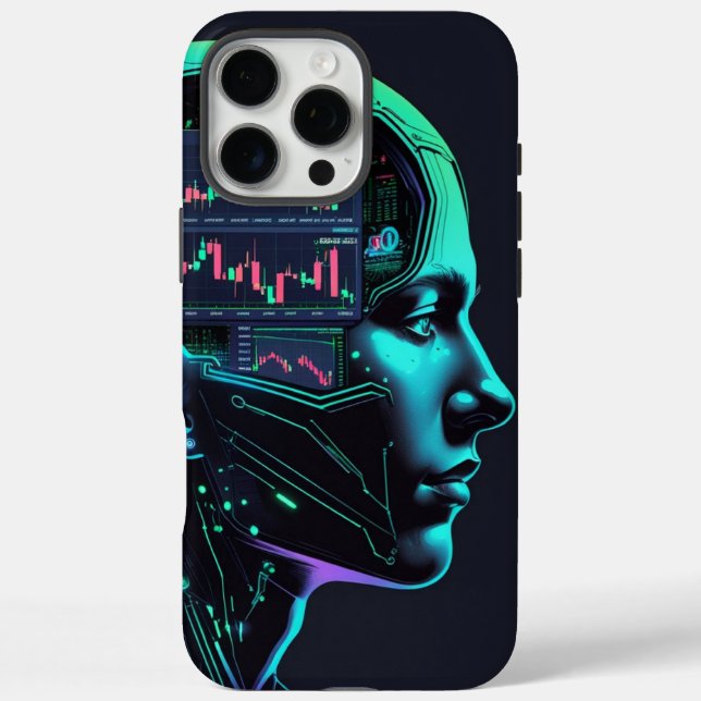 Dashboard Trading Dashboard Klare iPhone 16 Pro Ma Max Hülle (Rückseite)