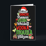 Dasher Dancer Prancer Vixen Moscato Wodka Tequila Karte<br><div class="desc">Dasher Dancer Prancer Vixen Moscato Wodka Tequila Blitzen _1</div>
