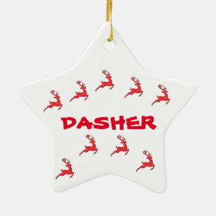 DASHER- ORNAMENT (DIE RINDER)