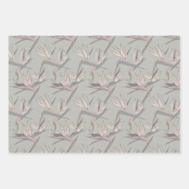 Dashing Groom-Set C, Tropical Romance Gift Wrap Geschenkpapier Set