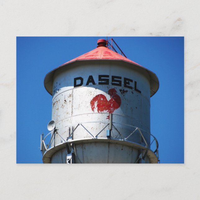 Dassel Wasserturm Postkarte (Vorderseite)