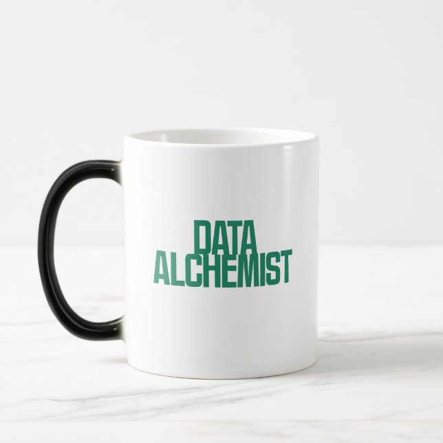 Data-Alchemist | Transformative Data Science Verwandlungstasse (Links)