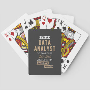 Data Analyst Spielkarten