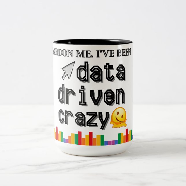 Data Driven Crazy Tasse (Mittel)