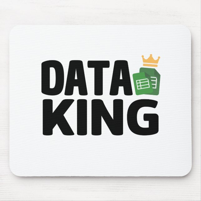 Data King Mouse Pad Mousepad (Vorne)