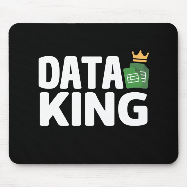 Data King Mouse Pad Mousepad (Vorne)