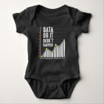 Data Nerd Behavior Analyst Statistics Scientist Baby Strampler<br><div class="desc">Das perfekte Geschenk für registrierte Verhaltenstechniker,  Data Nerd und Computer Scientist Statistische Geeks.</div>