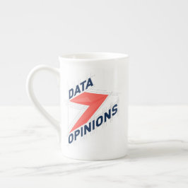 DATA > OPINIONS Bone China Mug | Geek Coffee Cup Prozellantasse