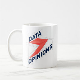 DATA > OPINIONS Mug | Geek Coffee Cup Kaffeetasse